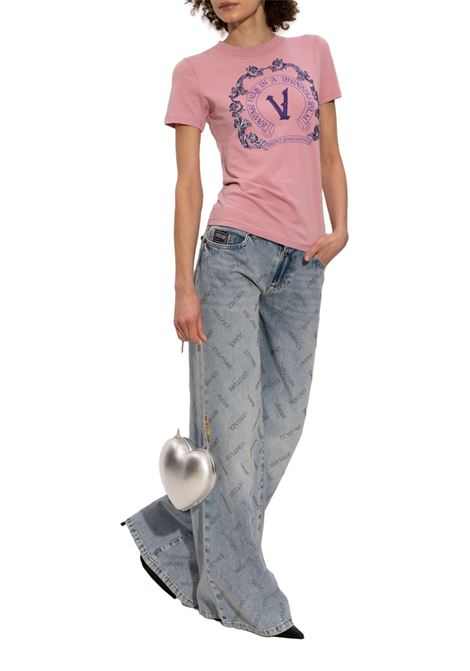 logo t-shirt VERSACE JEANS COUTURE | T-shirt | 77HAHG04 CJ02G459